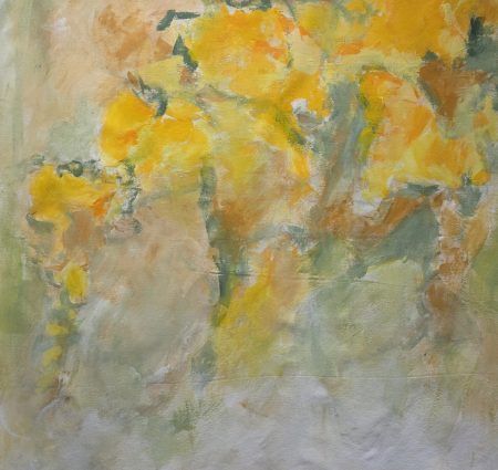 "White is a color too #3" -soft pastel and acrylic on cotton canvas - 54x48in. - 2026